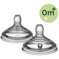 Tommee Tippee Closer To Nature Slow Flow Teat - 0M+